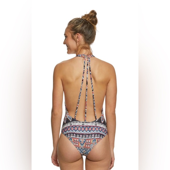 NEW Billabong 70’s vibe one piece bathing suit - Picture 2 of 5